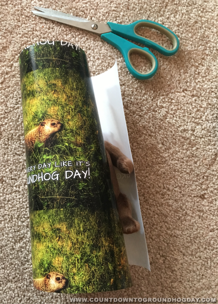 Groundhog Day wrapping paper