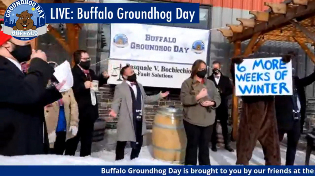 Buffalo Bert's Groundhog Day 2021 prediction