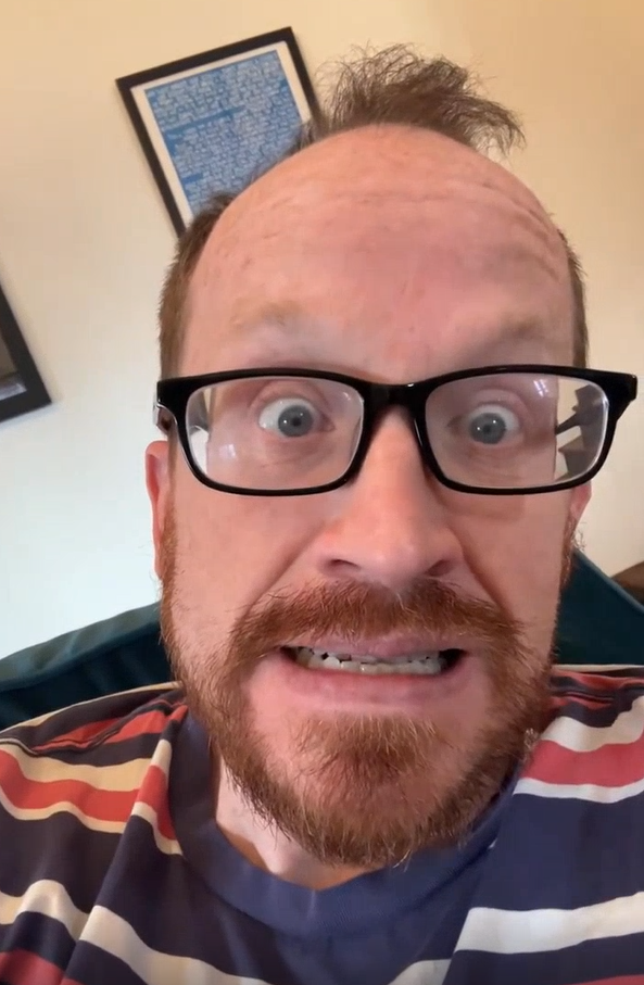 Comedian Chris Gethard wishes you a pretty good Groundhog Day!