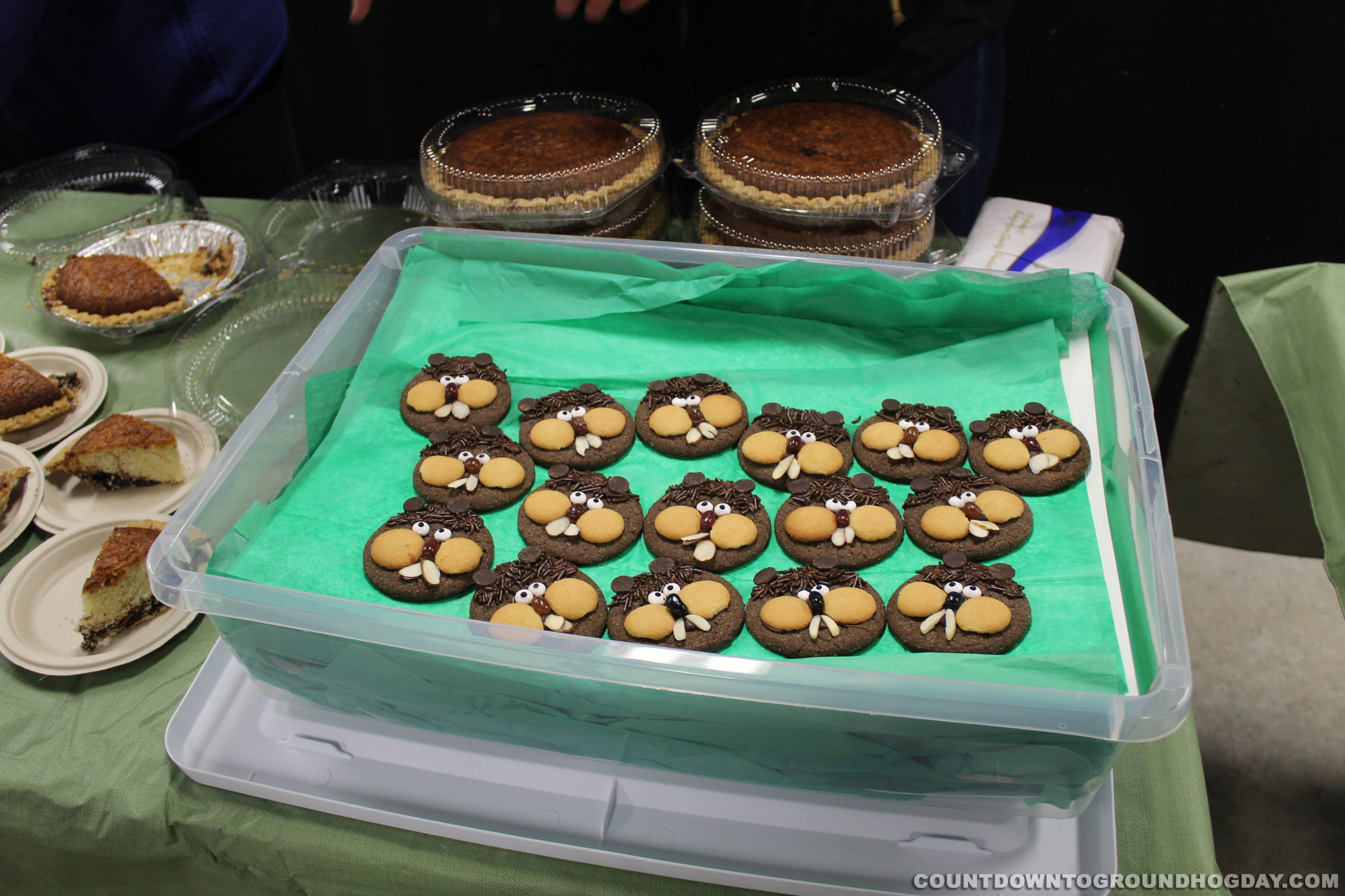 Groundhog cookies