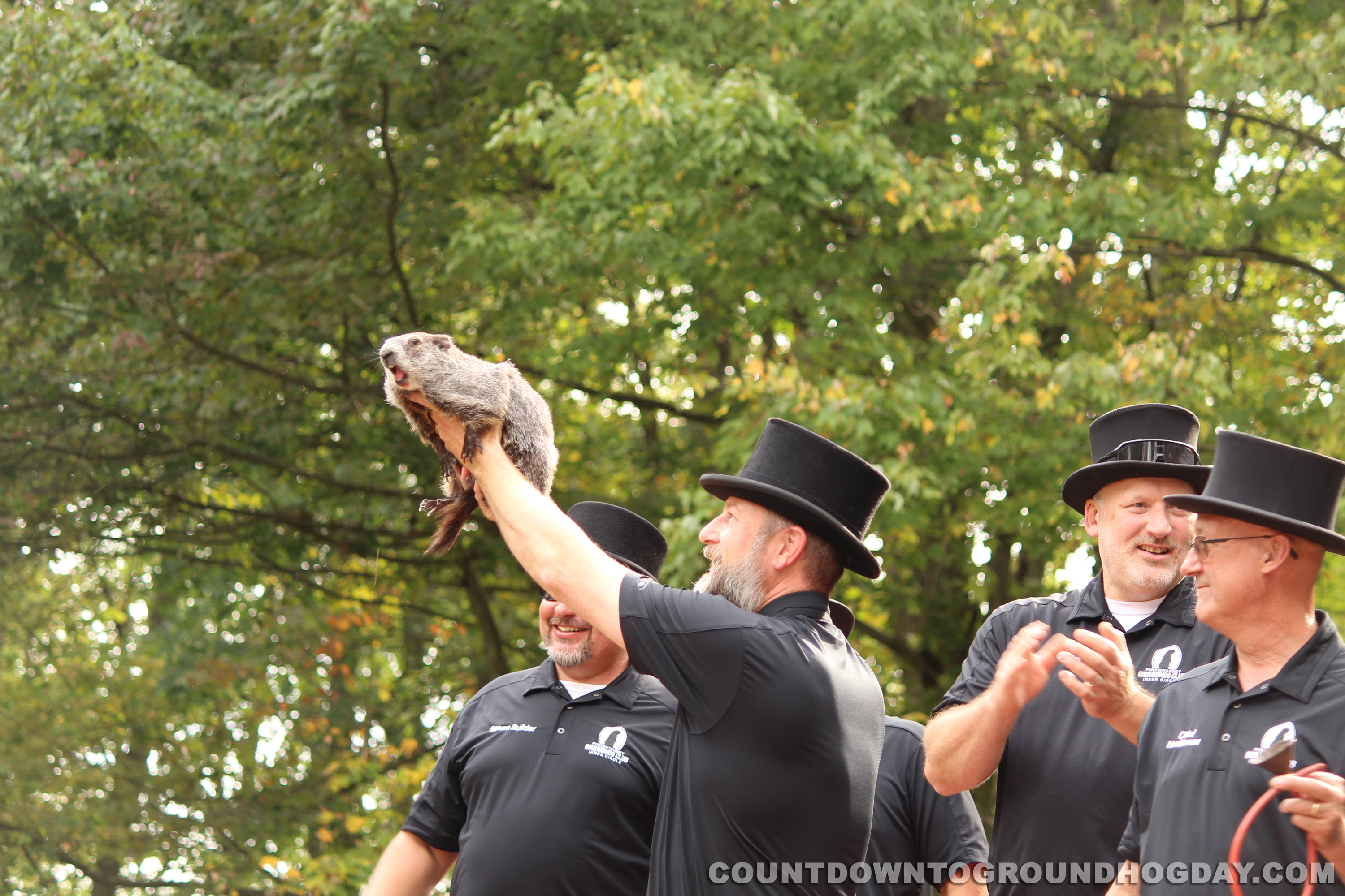 Punxsutawney Phil and friend