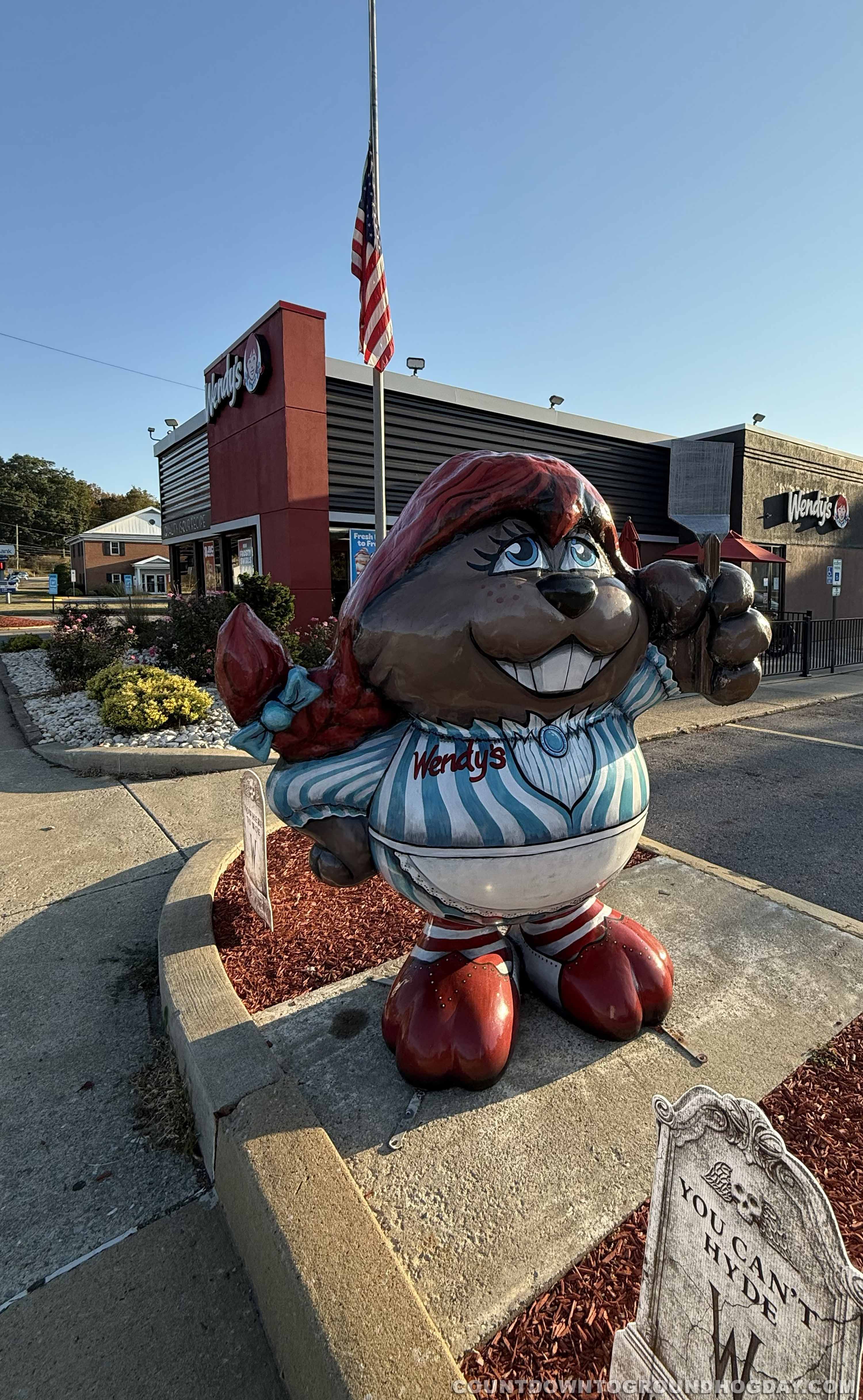 Old-Fashioned Phyllis welcomes you to Wendy's