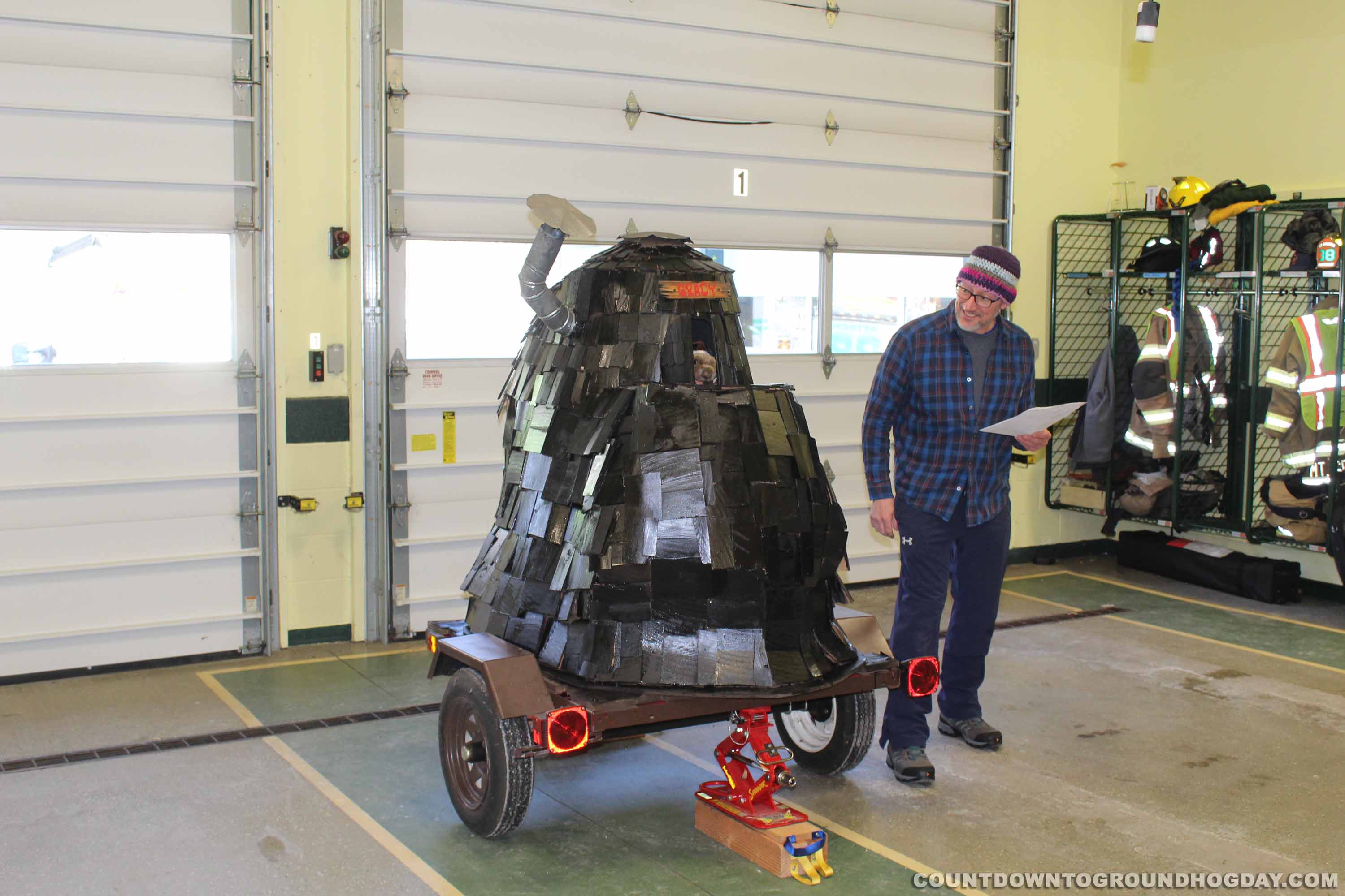 Mt. Gretna Grady emerges from his slumber